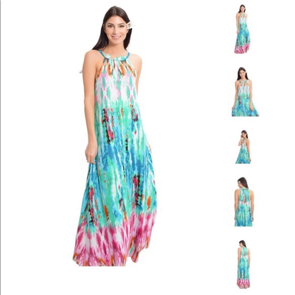 Buddy love Water color maxi euc